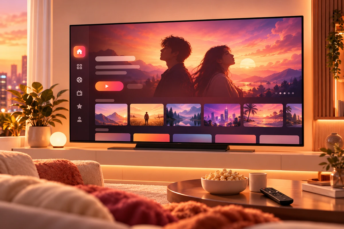 可可影视TV版原创多端界面概念图